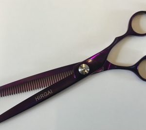 Hirgai Enkele effileerschaar paars 7,5"44T