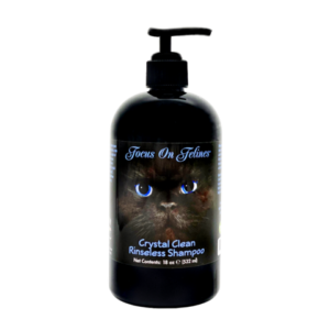 Focus On Felines Crystal Clean Rinseless Shampoo
