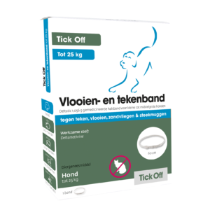 Tick Off Teken-Vlooienband <25 kg