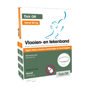 Tick Off Teken vlooien-band >25kg