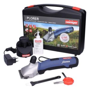Heiniger Xplorer paarden/Schapen Tondeuse Met 2 Accu's